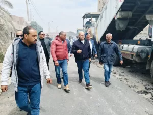 جولة ميدانية موسعة لنائب محافظ الجيزة بمركز الصف (صور) 31 - جريدة المساء