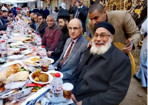 أهالي قرية "أبوريا" في كفر الشيخ يقيمون أكبر مائدة إفطار للعام الثاني على التوالي 23 - جريدة المساء