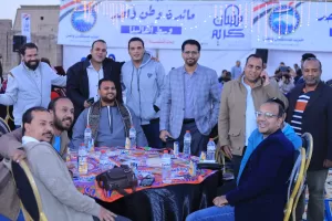 حزب مستقبل وطن بالأقصر يقيم مائدة "وطن واحد" بساحة أبي الحجاج بحضور الآلاف 21 - جريدة المساء