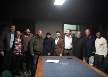 نجوم الفن يهنئوا صناع "قهوة المحطة" في موقع التصوير 17 - جريدة المساء