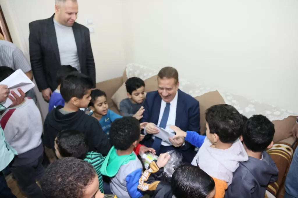 عيدية وهدية الرئيس لأطفال دور الأيتام.. بالمنوفية  20 - جريدة المساء