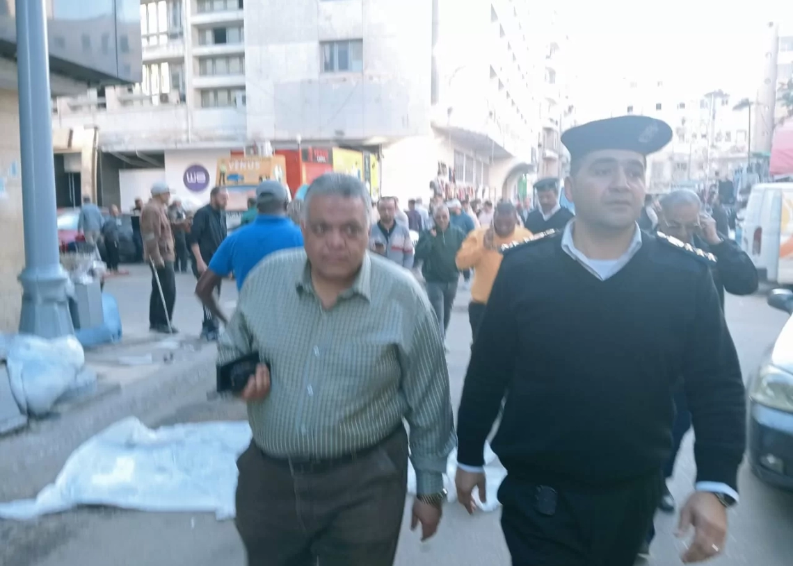 العرابي يقود حملة مكبرة بشارع سعد زغلول بالاسكندرية بمشاركة حكمدار وسط 19 - جريدة المساء