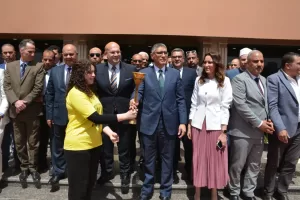 محافظ الجيزة يوقِد الشعلة إيذانًا ببدء احتفالات المحافظة بعيدها القومي ٣١ مارس 22 - جريدة المساء