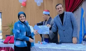 تكريم حفظة القرآن الكريم والأمهات المثاليات بكلية البنات الأزهرية بالعاشر من رمضان 45 - جريدة المساء