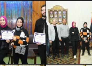 محمد خالد ومريم نادر.. نجوم الأوائل في مسابقة الطالب والطالبة المثاليين بجامعة الزقازيق 21 - جريدة المساء