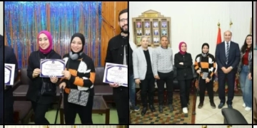 محمد خالد ومريم نادر.. نجوم الأوائل في مسابقة الطالب والطالبة المثاليين بجامعة الزقازيق 1 - جريدة المساء