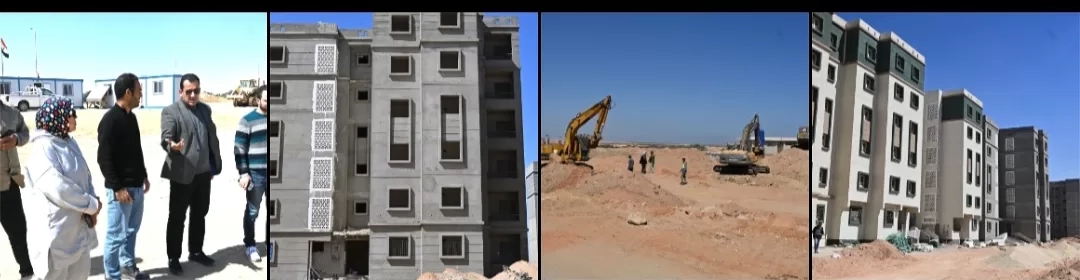 نائب رئيس هيئة المجتمعات العمرانية يتفقد المشروعات التنموية والسكنية بالعاشر من رمضان 19 - جريدة المساء