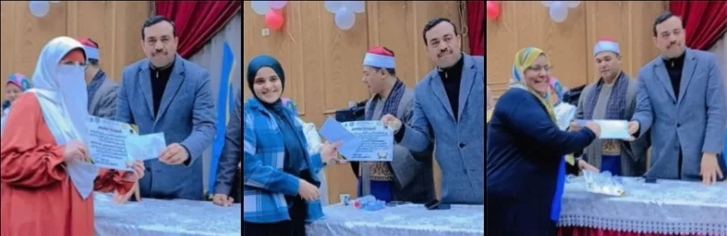 تكريم حفظة القرآن الكريم والأمهات المثاليات بكلية البنات الأزهرية بالعاشر من رمضان 19 - جريدة المساء