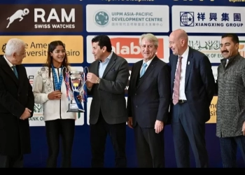 أشرف صبحي: تتويج فريدة خليل بذهبية كأس العالم للخماسي امتداد للتخطيط الجيد للمستقبل 33 - جريدة المساء