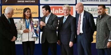 أشرف صبحي: تتويج فريدة خليل بذهبية كأس العالم للخماسي امتداد للتخطيط الجيد للمستقبل 1 - جريدة المساء