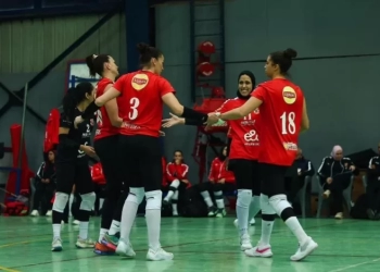 تاهل سيدات الطائرة بالاهلي الي ربع نهائي كاس مصر 17 - جريدة المساء