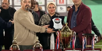 "نكست" بطل دورة نقابة البنوك والتأمينات .. بنادى طلعت حرب 1 - جريدة المساء