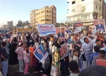 مسيرة حاشدة لأهالي أسوان رافضين تهجير اهل غزة 29 - جريدة المساء