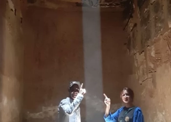 تعامد شمس الظهيرة علي معبدي بتاح ورمسيس الثالث بالكرنك 29 - جريدة المساء