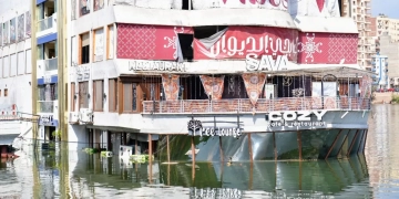 غرق مطعم عائم بالمنصورة دون خسائر فى الارواح 1 - جريدة المساء