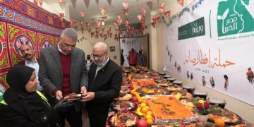 محافظ أسوان يتفقد " مطبخ الخير " بمنطقة السيل لمؤسسة مصر الخير لتجهيز 1200 وجبة إفطار ساخنة 1 - جريدة المساء