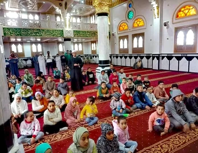 انطلاق برنامج لقاء الجمعة للأطفال من مسجد النور بالرياض في كفر الشيخ 19 - جريدة المساء