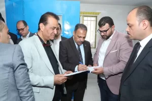 محافظ الشرقية يُتابع سير العمل بمجمع خدمات شهداء بحر البقر2 ووحدة صحة الأسرة ويُشيد بالمبادرة الرئاسية حياه كريمة 28 - جريدة المساء محافظ الشرقية يُتابع سير العمل بمجمع خدمات شهداء بحر البقر2 ووحدة صحة الأسرة ويُشيد بالمبادرة الرئاسية حياه كريمة 27 - جريدة المساء