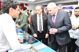 23 مشروعا مبدعا و19 ملصقا بحثيا في مؤتمر الكلية المصرية الصينية بجامعة القناة 17 - جريدة المساء