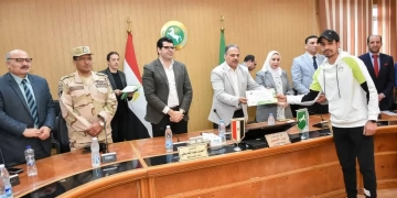 محافظ الشرقية يُكرم لاعبي فريق السلة "رجال" بنادي الشرقية لصعودهم لدوري الدرجة الأولي 1 - جريدة المساء