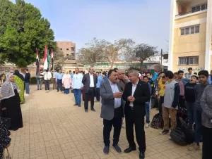 وكيل أول الوزارة يتفقد مدارس ههيا التعليمية ويشيد بانضباط العملية التعليمية وتكامل الجهود 30 - جريدة المساء