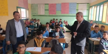 وكيل أول الوزارة يتفقد مدارس ههيا التعليمية ويشيد بانضباط العملية التعليمية وتكامل الجهود 1 - جريدة المساء