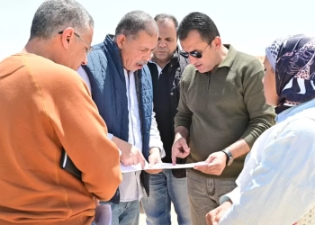 رئيس جهاز تنمية العاشر من رمضان يتفقد مشروع جنوب المدينة الصناعي لمتابعة تنفيذ البنية التحتية 33 - جريدة المساء