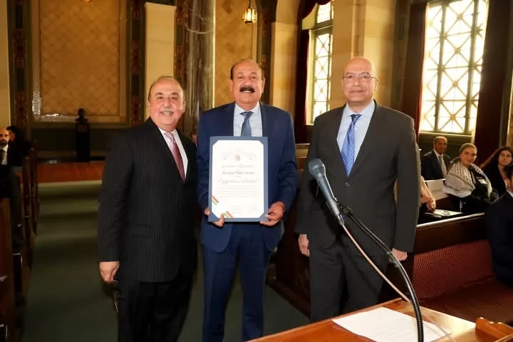 تكريم الاتحاد العام للمصريين في الخارج بأمريكا فى شهر التراث العربي 17 - جريدة المساء تكريم الاتحاد العام للمصريين في الخارج بأمريكا فى شهر التراث العربي 16 - جريدة المساء