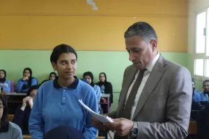 بسبب تأخر الطلاب.. وكيل وزارة التعليم بالجيزة يحيل الأخصائيات الاجتماعيات بمدرسة في أكتوبر للتحقيق 24 - جريدة المساء بسبب تأخر الطلاب.. وكيل وزارة التعليم بالجيزة يحيل الأخصائيات الاجتماعيات بمدرسة في أكتوبر للتحقيق 23 - جريدة المساء