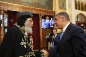 البابا تواضروس الثاني ومحافظ الجيزة يفتتحان مبني الخدمات بمطرانية الجيزة للأقباط الأرثوذكس 20 - جريدة المساء