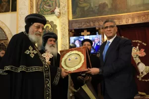 البابا تواضروس الثاني ومحافظ الجيزة يفتتحان مبني الخدمات بمطرانية الجيزة للأقباط الأرثوذكس 26 - جريدة المساء