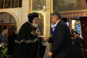 البابا تواضروس الثاني ومحافظ الجيزة يفتتحان مبني الخدمات بمطرانية الجيزة للأقباط الأرثوذكس 28 - جريدة المساء