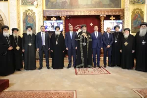 البابا تواضروس الثاني ومحافظ الجيزة يفتتحان مبني الخدمات بمطرانية الجيزة للأقباط الأرثوذكس 38 - جريدة المساء