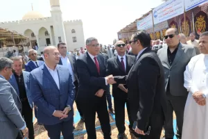 بحضور مفتي الجمهورية.. وزير الأوقاف ومحافظ الجيزة يفتتحان مسجد النور بقرية عرب أبو عريضة بمركز الصف 48 - جريدة المساء بحضور مفتي الجمهورية.. وزير الأوقاف ومحافظ الجيزة يفتتحان مسجد النور بقرية عرب أبو عريضة بمركز الصف 47 - جريدة المساء