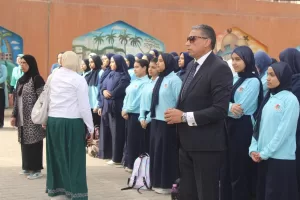 وكيل وزارة تعليم الجيزة في حوار مفتوح مع الطلبة والمدرسين حول نظام البكالوريا: يعتمد علي الفكر لا الحفظ 23 - جريدة المساء