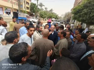 نائب محافظ الجيزة يلتقي أهالي قرية البرمبل بمركز أطفيح.. ويصدر عدة قرارات 48 - جريدة المساء