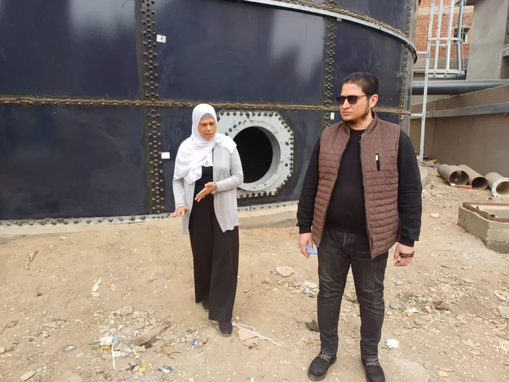 رئيس مياه بني سويف تتفقد الأعمال الجارية بمحطتي كفر ناصر والفقاعي 21 - جريدة المساء