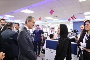 الدكتور/ عمرو طلعت وزير الاتصالات يفتتح مقر شركة IGT Solutions العالمية الرائدة فى مجال خدمات التعهيد فى المنطقة التكنولوجية بالمعادى 25 - جريدة المساء