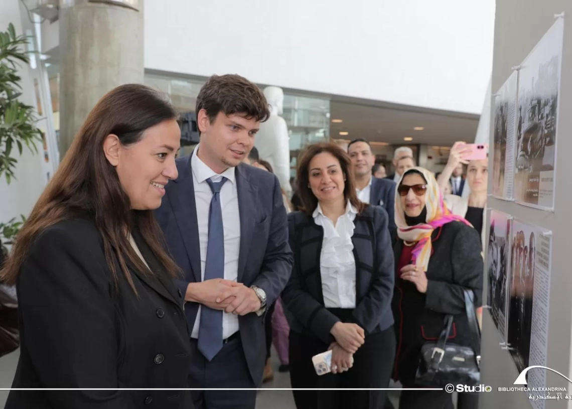 مكتبة الإسكندرية تحتفل بيوم الفضاء العالمي 19 - جريدة المساء