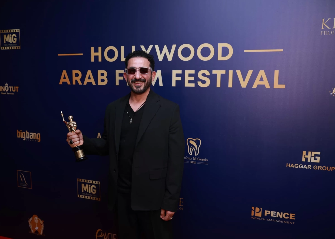 تكريم أحمد حلمي في افتتاح الدورة الرابعة لمهرجان هوليوود السينمائي 19 - جريدة المساء