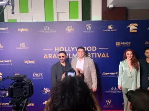 تكريم أحمد حلمي في افتتاح الدورة الرابعة لمهرجان هوليوود السينمائي 7 - جريدة المساء