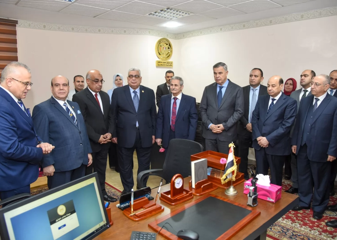 وزير العدل ومحافظ الإسكندرية يتفقدان مقر محكمة استئناف الإسكندرية ومتحف سراي الحقانية 19 - جريدة المساء