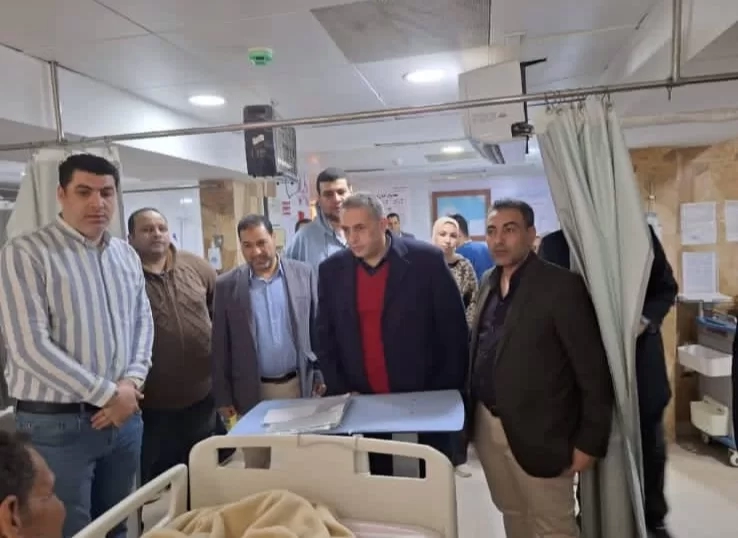 جولة ميدانية لوكيل صحة كفر الشيخ بالمستشفى العام 19 - جريدة المساء