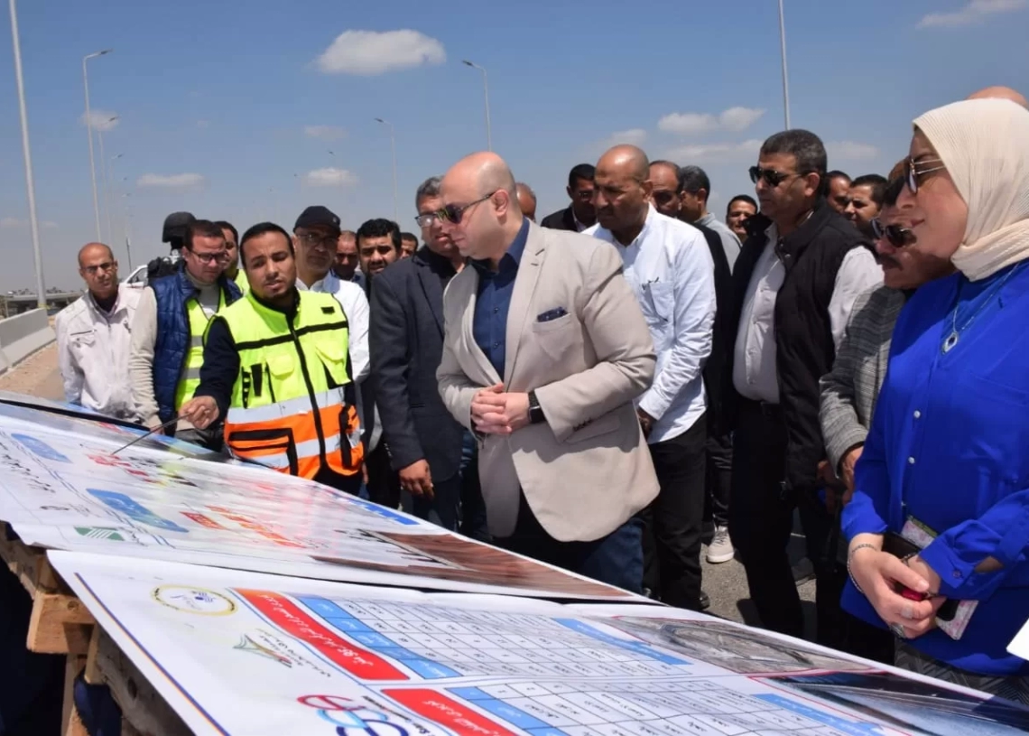 محور الفشن الحر ببني سويف يقترب من الاكتمال: شريان تنموي جديد يعبر النيل 19 - جريدة المساء