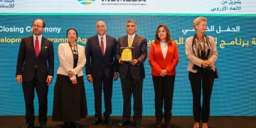 محافظ الجيزة يشارك في الحفل الختامي لجهاز تنمية المشروعات لاتفاقية برنامج التنمية المجتمعية مع الاتحاد الأوروبي 1 - جريدة المساء