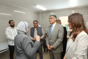 محافظ الجيزة يفتتح الوحدة الصحية بمساكن روضة السودان 34 - جريدة المساء