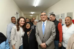 محافظ الجيزة يفتتح الوحدة الصحية بمساكن روضة السودان 38 - جريدة المساء