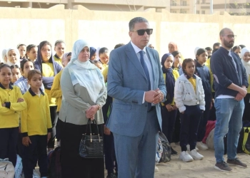 نسب الحضور جيدة.. وكيل وزارة التعليم يشيد بمدارس الجيزة 22 - جريدة المساء