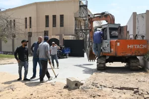 رئيس جهاز تنمية العاشر من رمضان يتفقد أعمال تطوير ورفع كفاءة البنية التحتية بالمنطقة الصناعية 75 - جريدة المساء