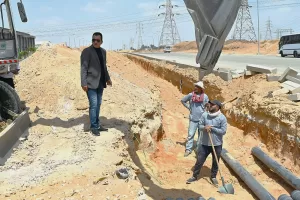 رئيس جهاز تنمية العاشر من رمضان يتفقد أعمال تطوير ورفع كفاءة البنية التحتية بالمنطقة الصناعية 69 - جريدة المساء